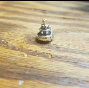 Pandora wedding cake charm